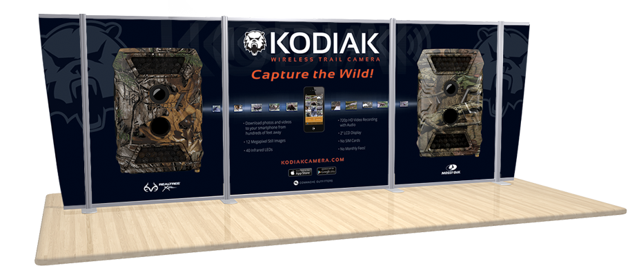 Trade show exhibit booth design